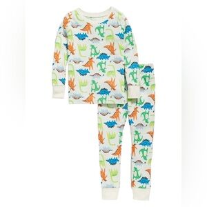 Old Navy Kids Dinosaur Pajama Set - Orange, Green, Blue